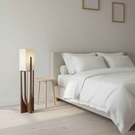 Lampa Lampa TRÄFÅNG – Dekorativ bordslampa i naturnära design