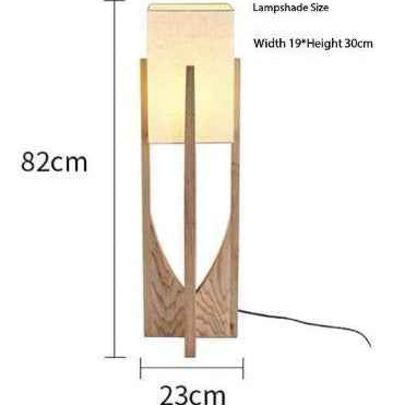 Lampa Lampa TRÄFÅNG – Dekorativ bordslampa i naturnära design