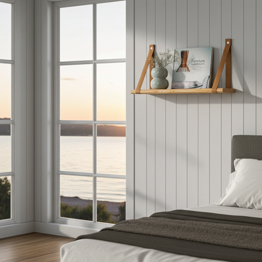 Hylla Vägghylla FLOATING – Minimalistisk elegans för den moderna väggen (Flera varianter)