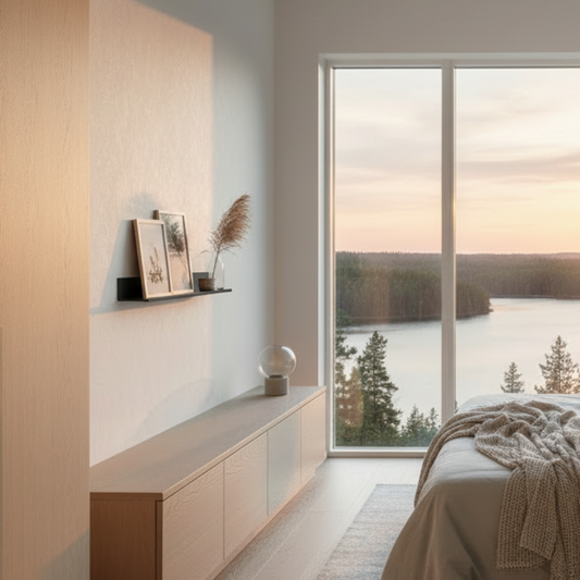 Vägghylla INDUSTRI – Stilren hylla i metall (Flera varianter)