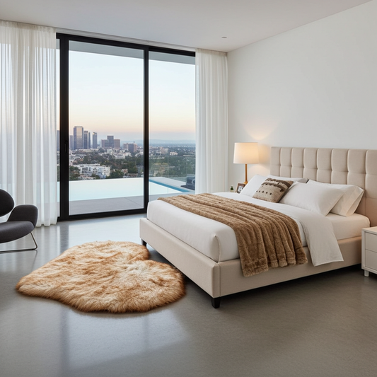 HJÄRTAT - Mjuk hjärtformad matta