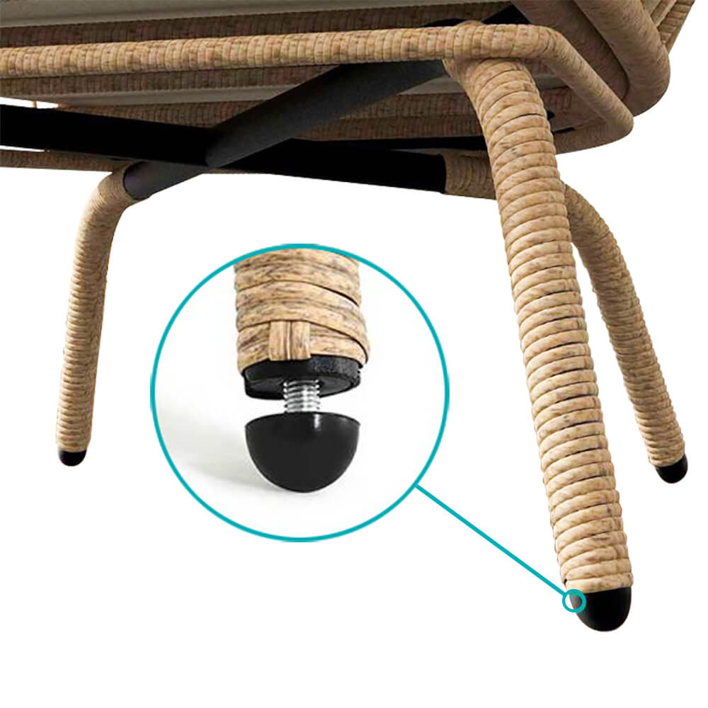 Fonott fotel párnával-3