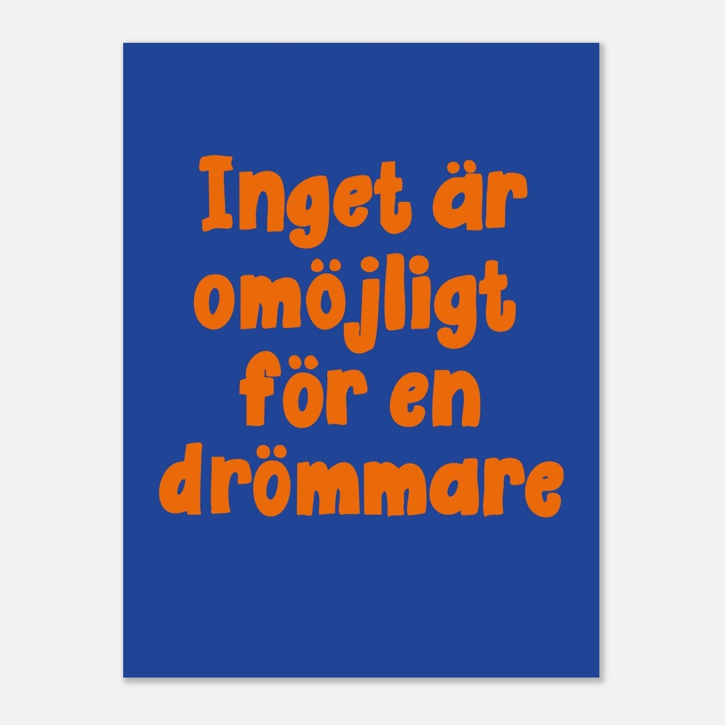 Drömmare - Affisch