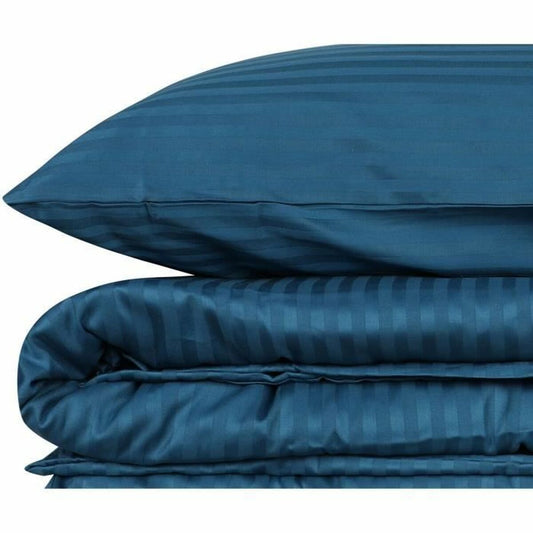 Duvet cover set Blue 220 x 240 cm-3