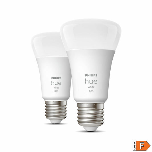 Smart Light bulb Philips 8719514319028 White F 60 W 9 W E27 800 lm (2700 K) (2 Units)-1