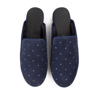 Midnight Dot Slipper