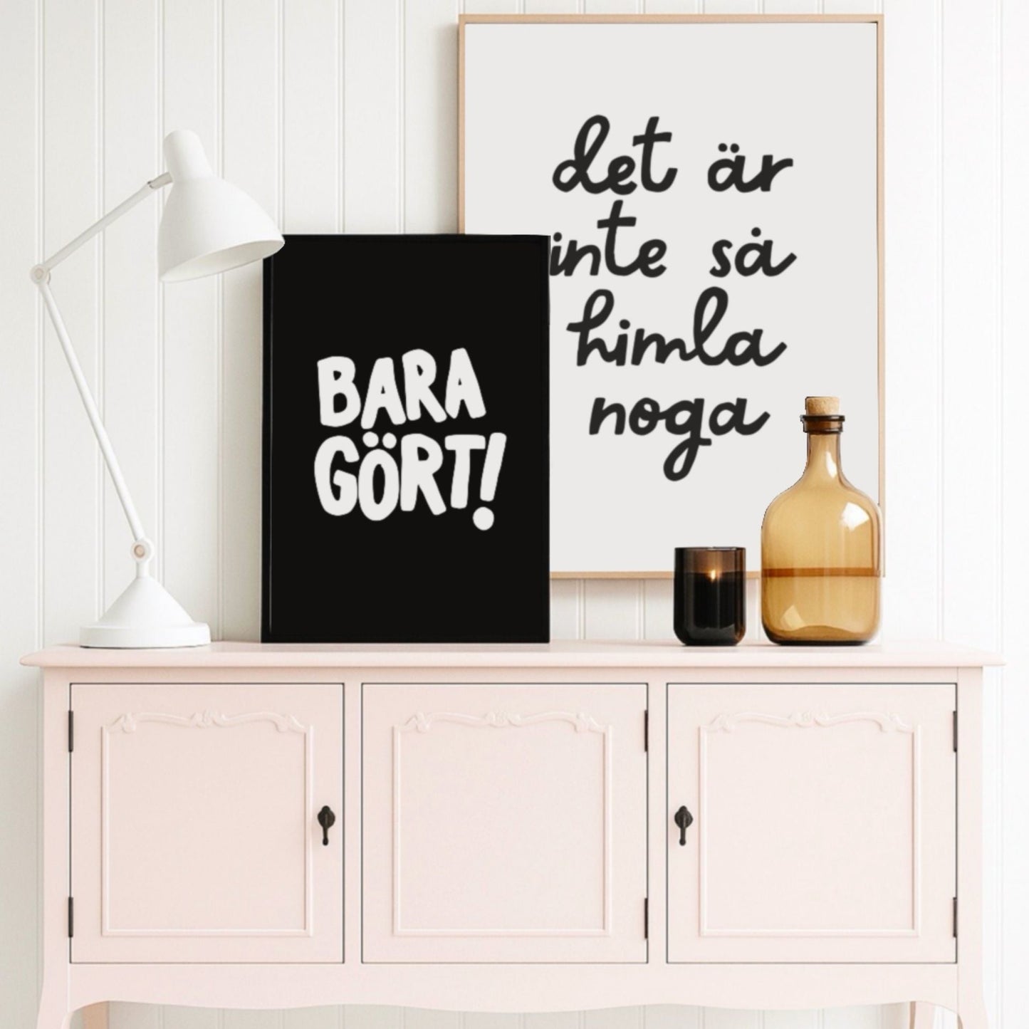 Inte så noga - Affisch