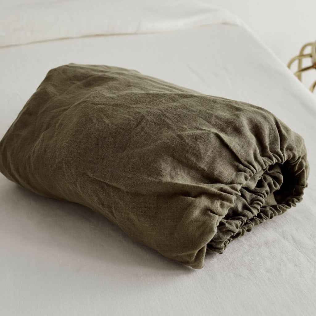 Underlakan Dra-på-lakan ECO Hampa – Hållbart och temperaturreglerande naturmaterial (180x200 cm)