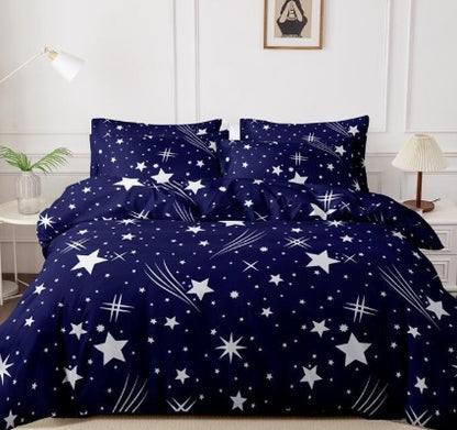 ANDORA Bäddset 3 delar Tvåfärgade