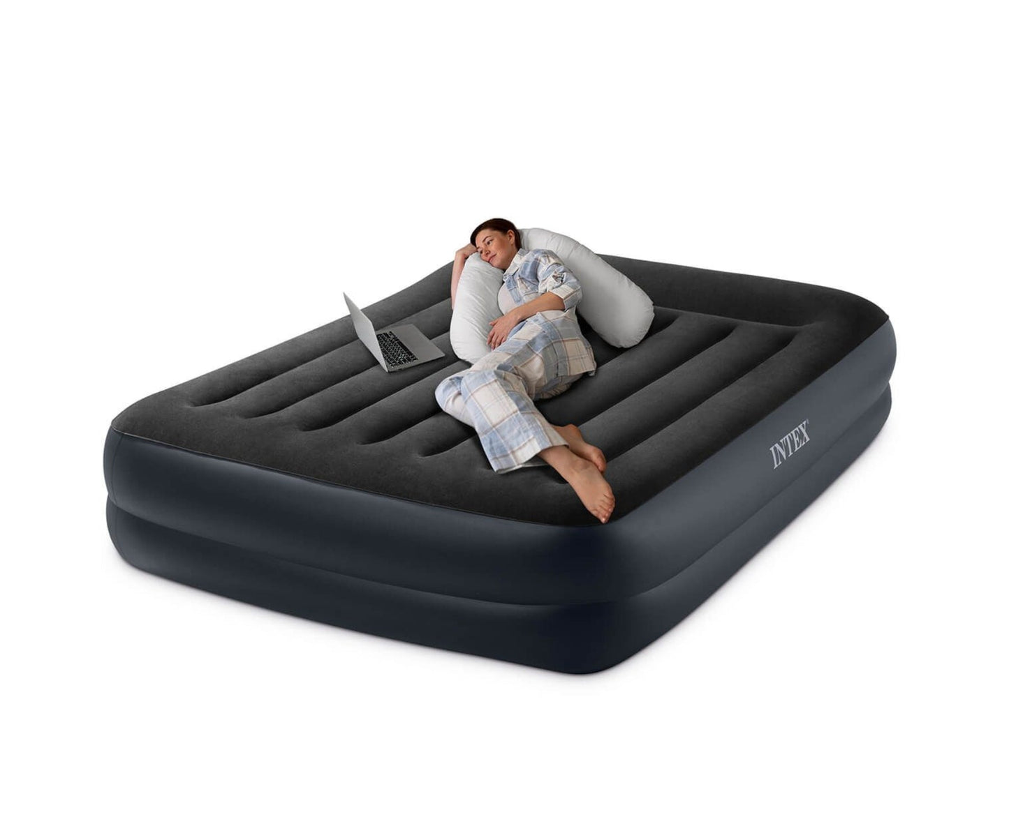 Luftmadrass INTEX Pillow Rest Upphöjd - Dubbel