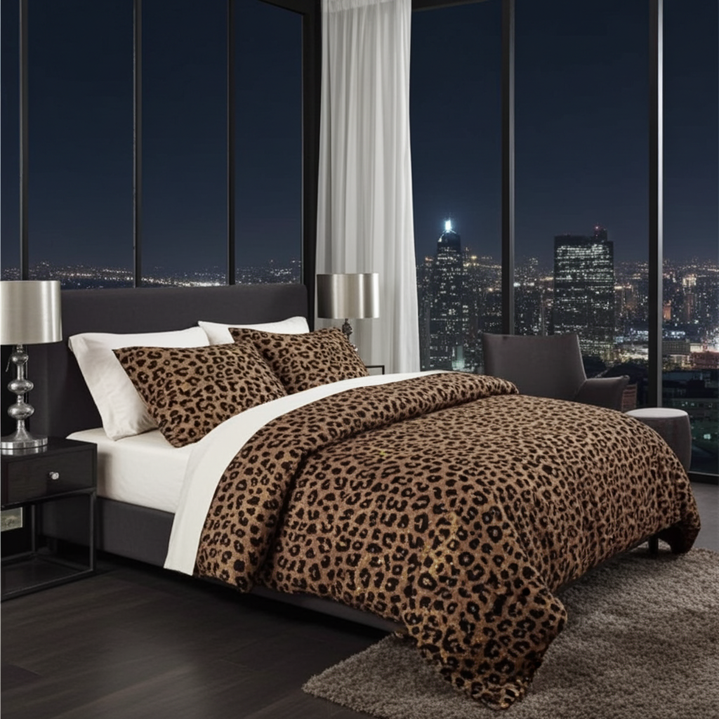 Bäddset Bäddset ANDORA 3 delar – Livfull design med färgglada mönster (150x200cm)