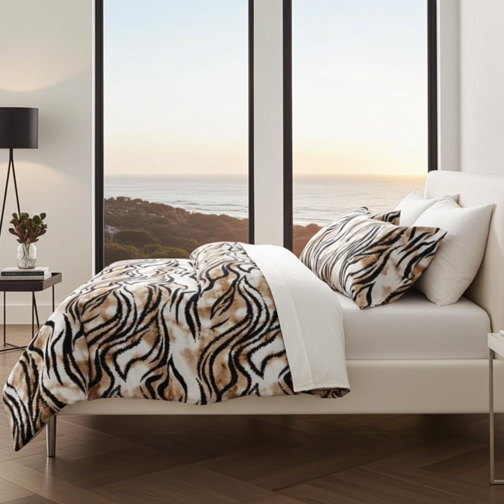 Bäddset Bäddset ANDORA 3 delar – Livfull design med färgglada mönster (150x200cm)