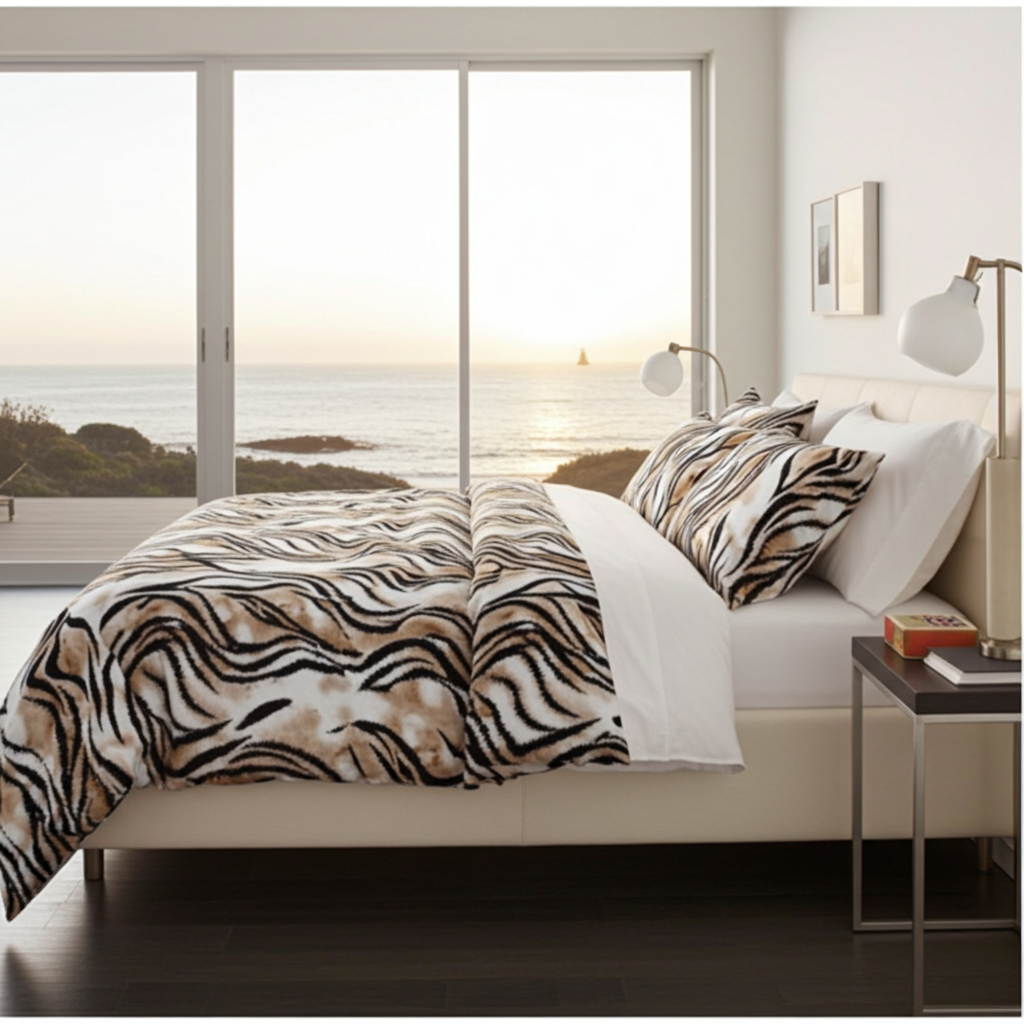 Bäddset Bäddset ANDORA 3 delar – Livfull design med färgglada mönster (150x200cm)