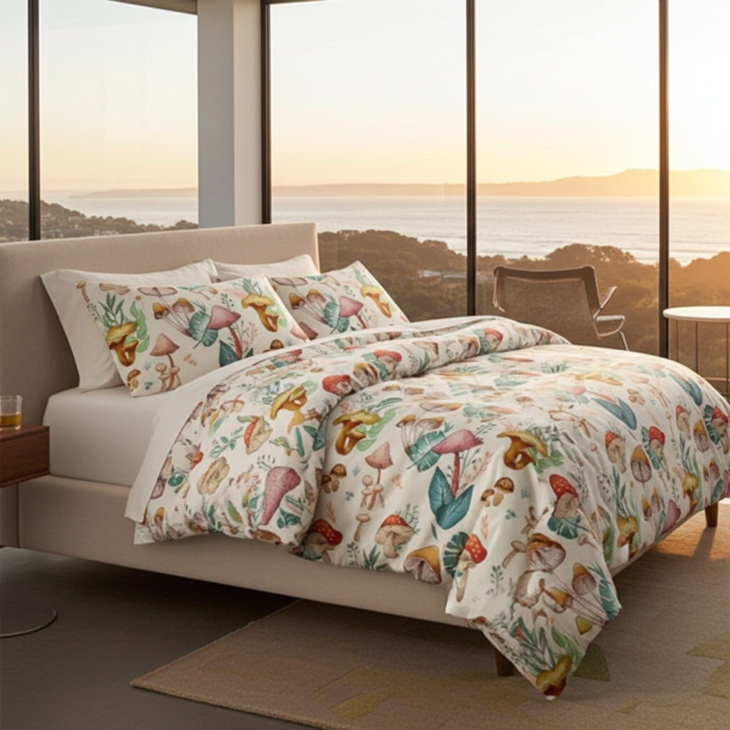 Bäddset Bäddset ANDORA 3 delar – Livfull design med färgglada mönster (150x200cm)