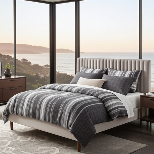 ANDORA Bäddset 3 delar - Randigt