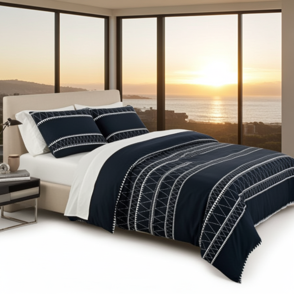 ANDORA Bäddset 3 delar - Randigt