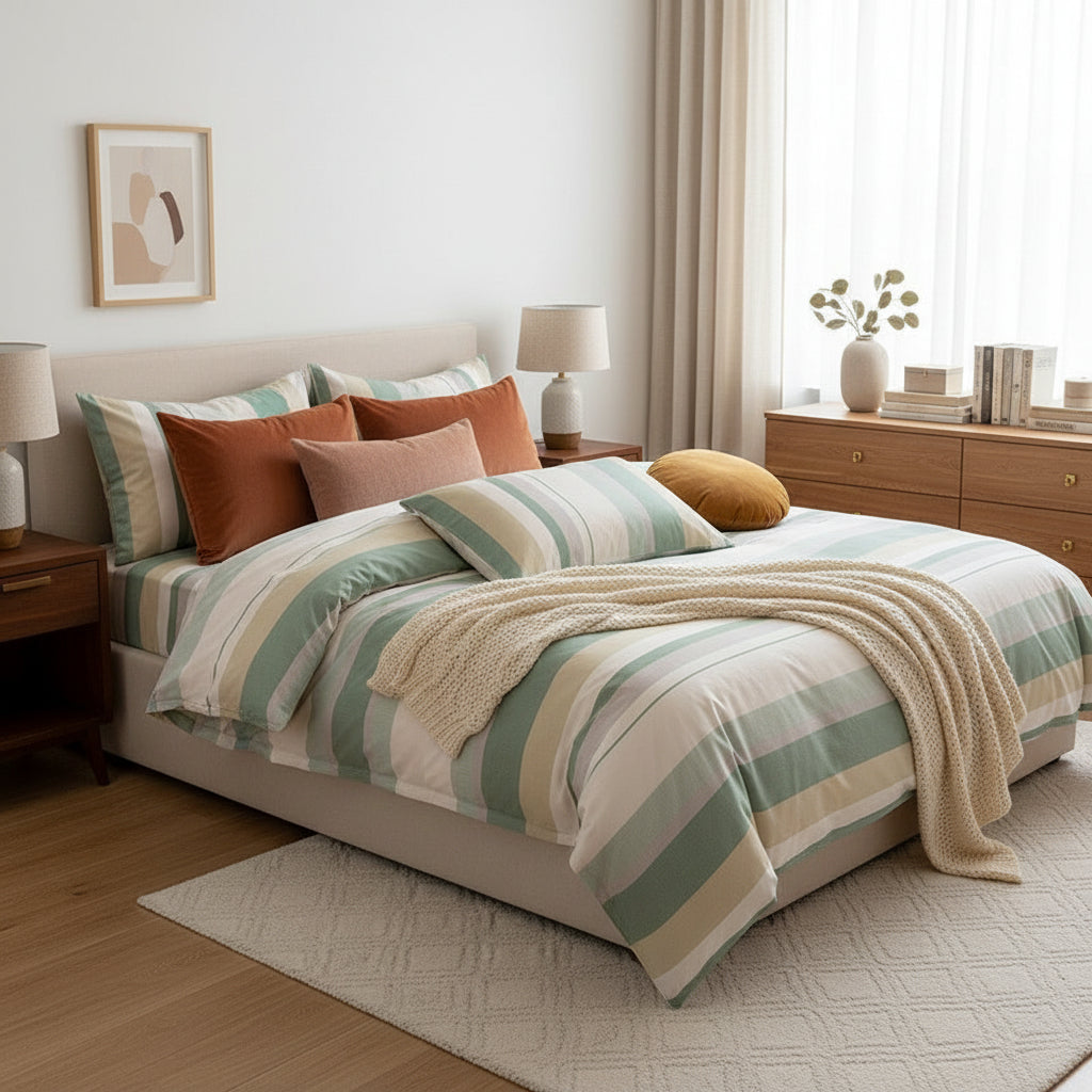 Bäddset Bäddset CLAUDIA – Romantisk elegans med sofistikerade detaljer (Flera storlekar)