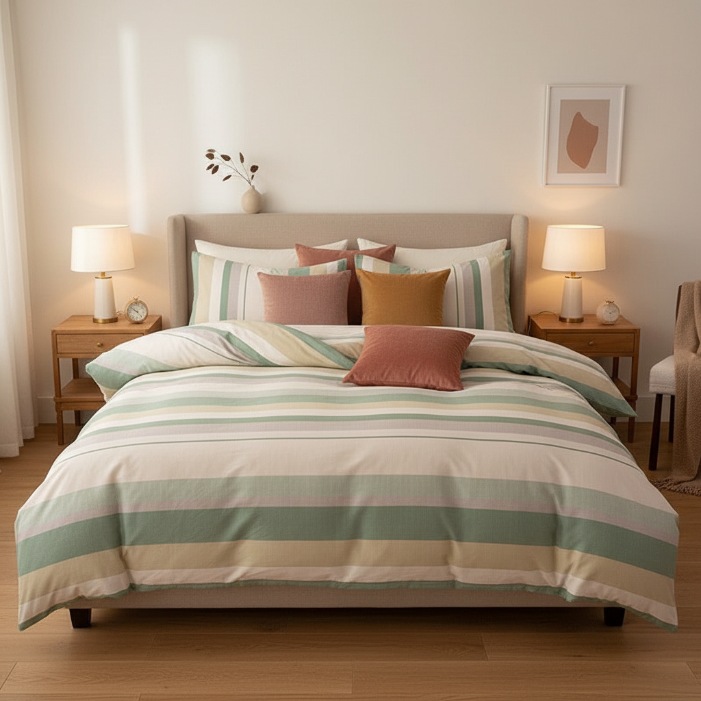 Bäddset Bäddset CLAUDIA – Romantisk elegans med sofistikerade detaljer (Flera storlekar)