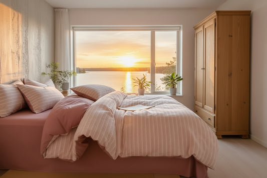 FREY Bäddset 4 delar Dubbelsäng 180cm