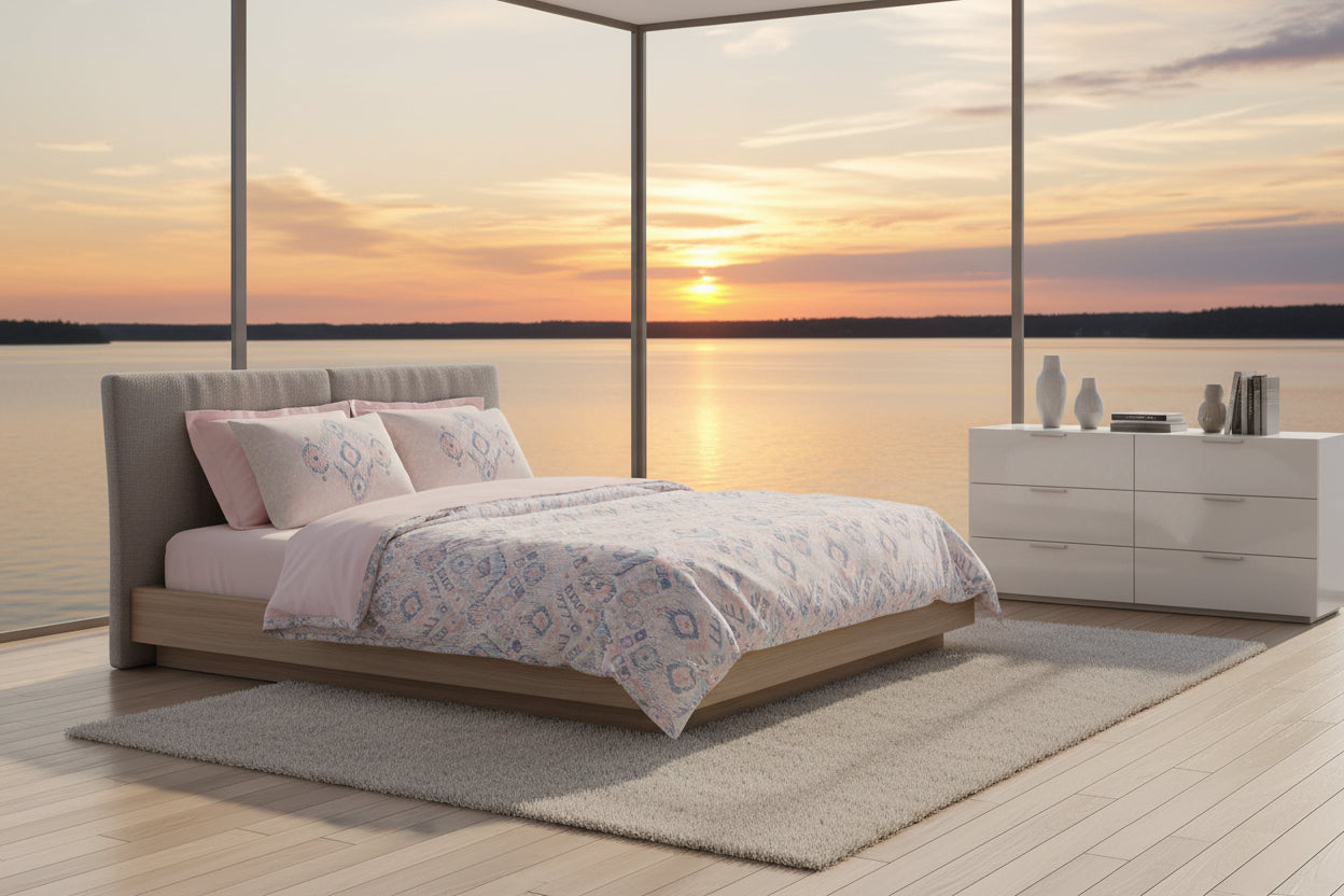 Duvet cover set Multicolour 220 x 240 cm-2