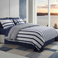 Duvet cover set Blue 220 x 240 cm-2