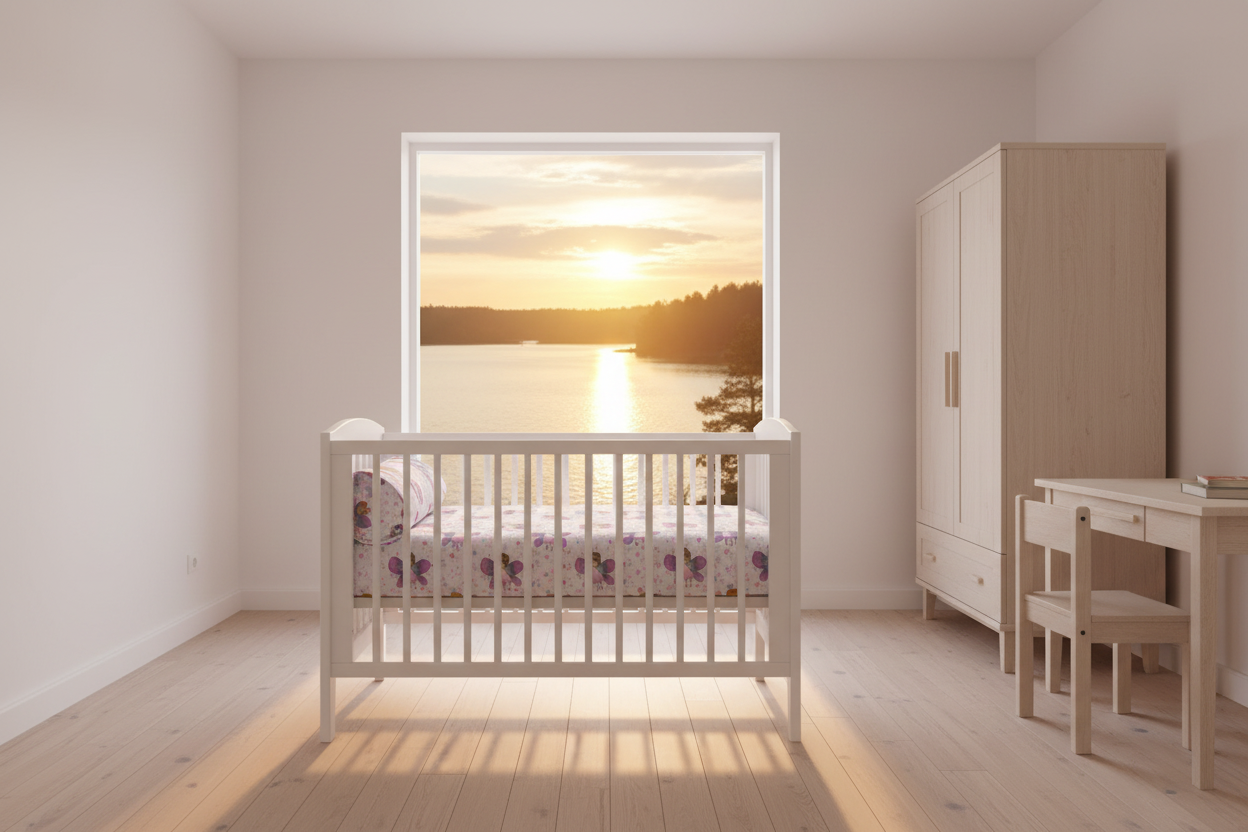 HADAS - Pierre Cardin bäddset spjälsäng