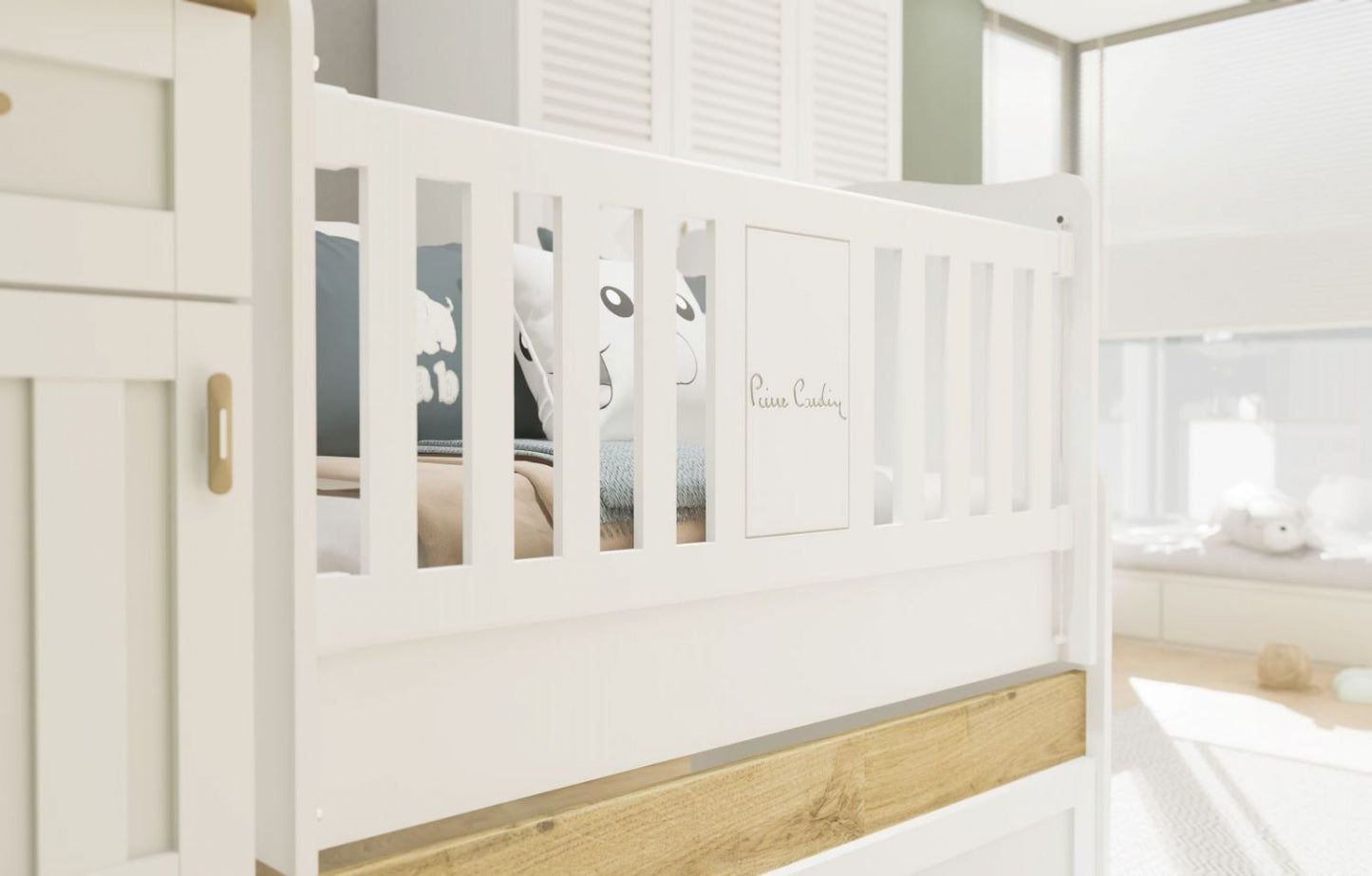 HADAS - Pierre Cardin bäddset spjälsäng