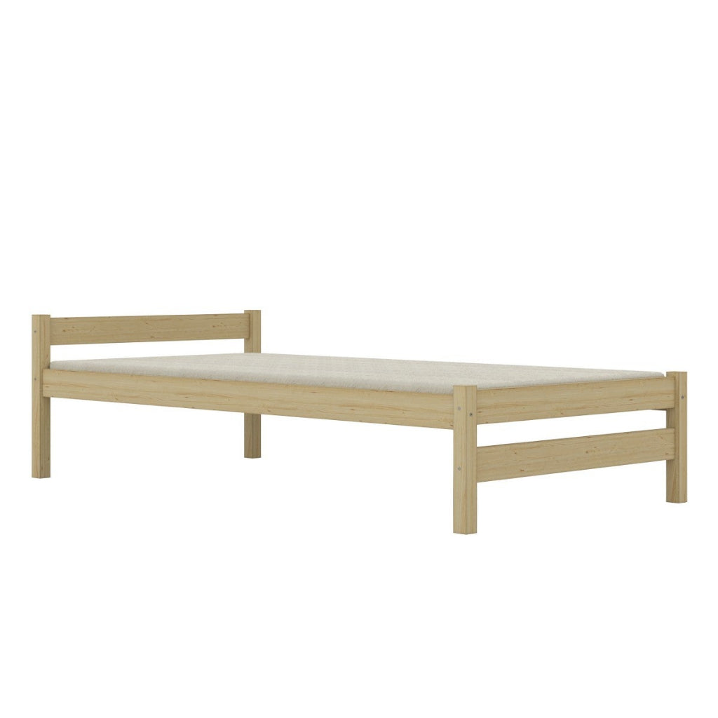 Säng Säng ALEX – En trygg och stilren sovplats i massivt trä (Flera varianter)