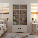 Bokhylla Bokhylla JULIA dubbel – Maximal förvaring för barnrummet (90 x 188 cm)