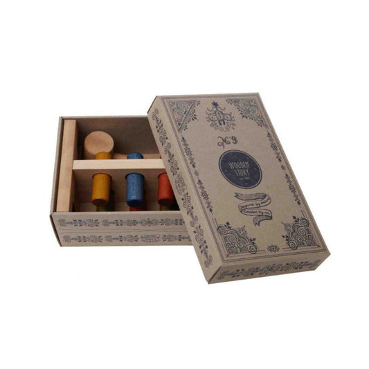 Leksaker Bultbräda BANKA – Klassisk leksak i hållbart trä för små barn