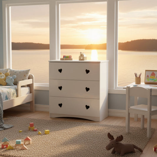 Byrå Byrå JULIA – Elegant förvaring för barnets alla kläder