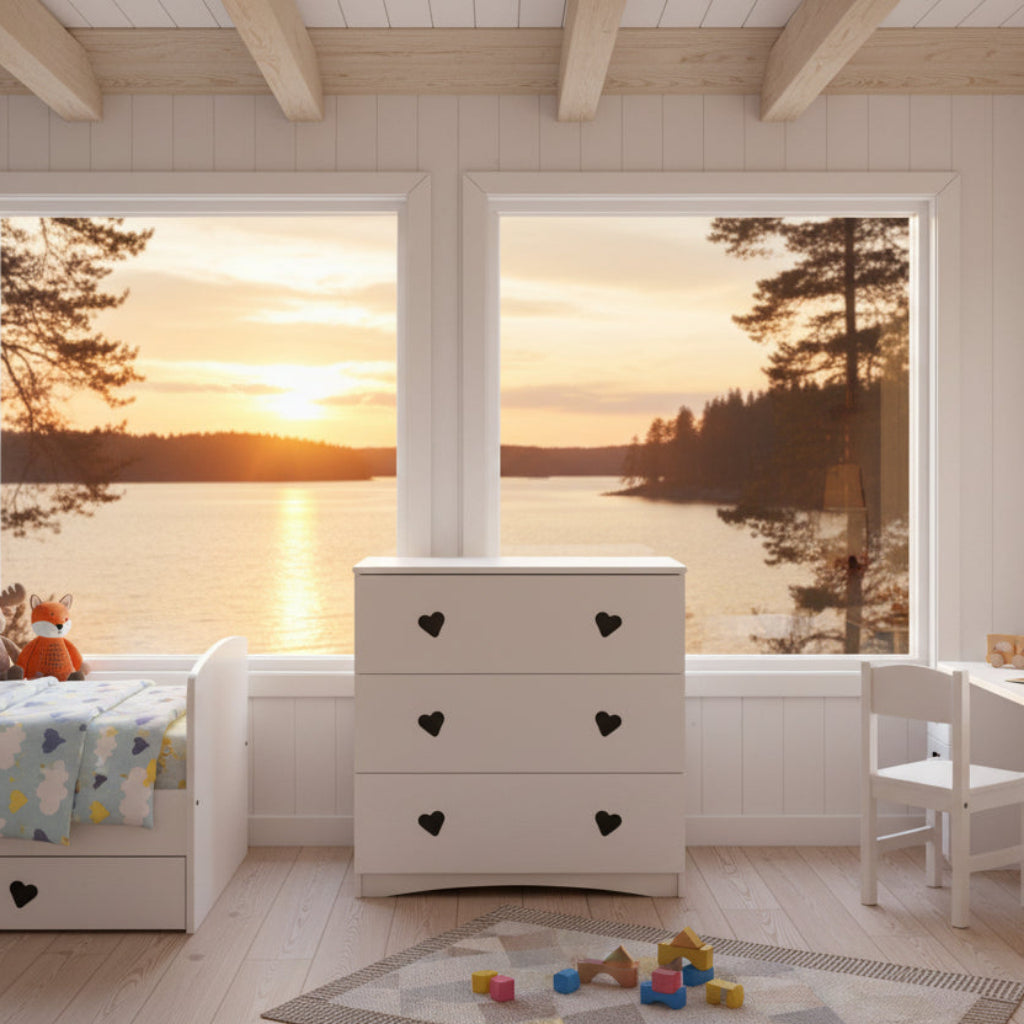 Byrå Byrå JULIA – Elegant förvaring för barnets alla kläder