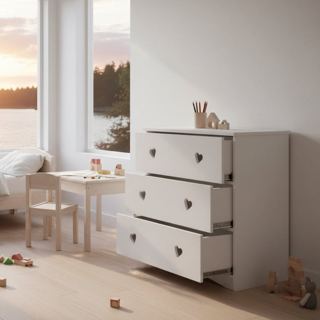 Byrå Byrå JULIA – Elegant förvaring för barnets alla kläder