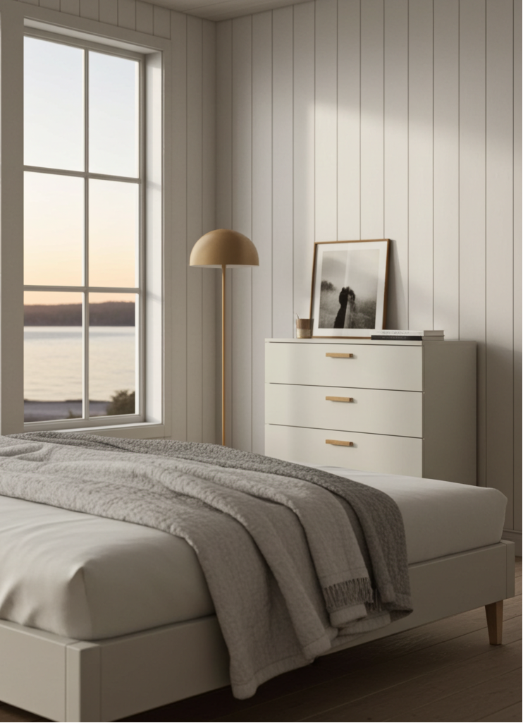 KUBI - Byrå med 3 lådor kashmir