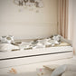 Children's Bed Blanka - White