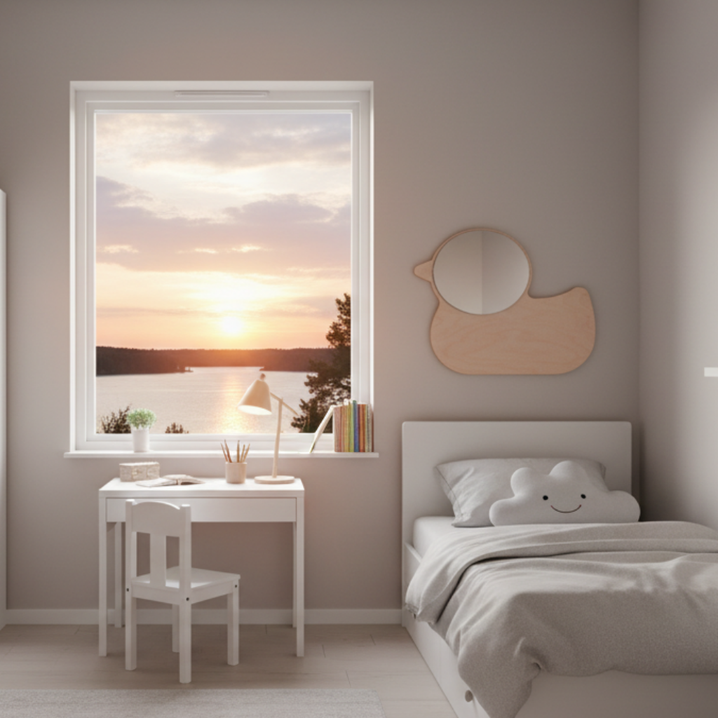 Spegel Spegel REFLEKTERA – Akrylspegel för lekfull och trygg inredning