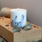 Hand-made Soy Wax Candle with Cinnamon Scent