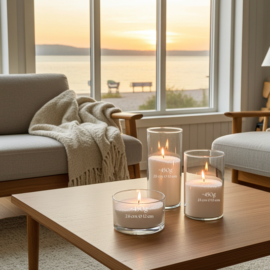 Doftljus Pulverljus THE CANDLEDUST – Innovativt ljus för ett personligt hem (750 timmars brinntid)