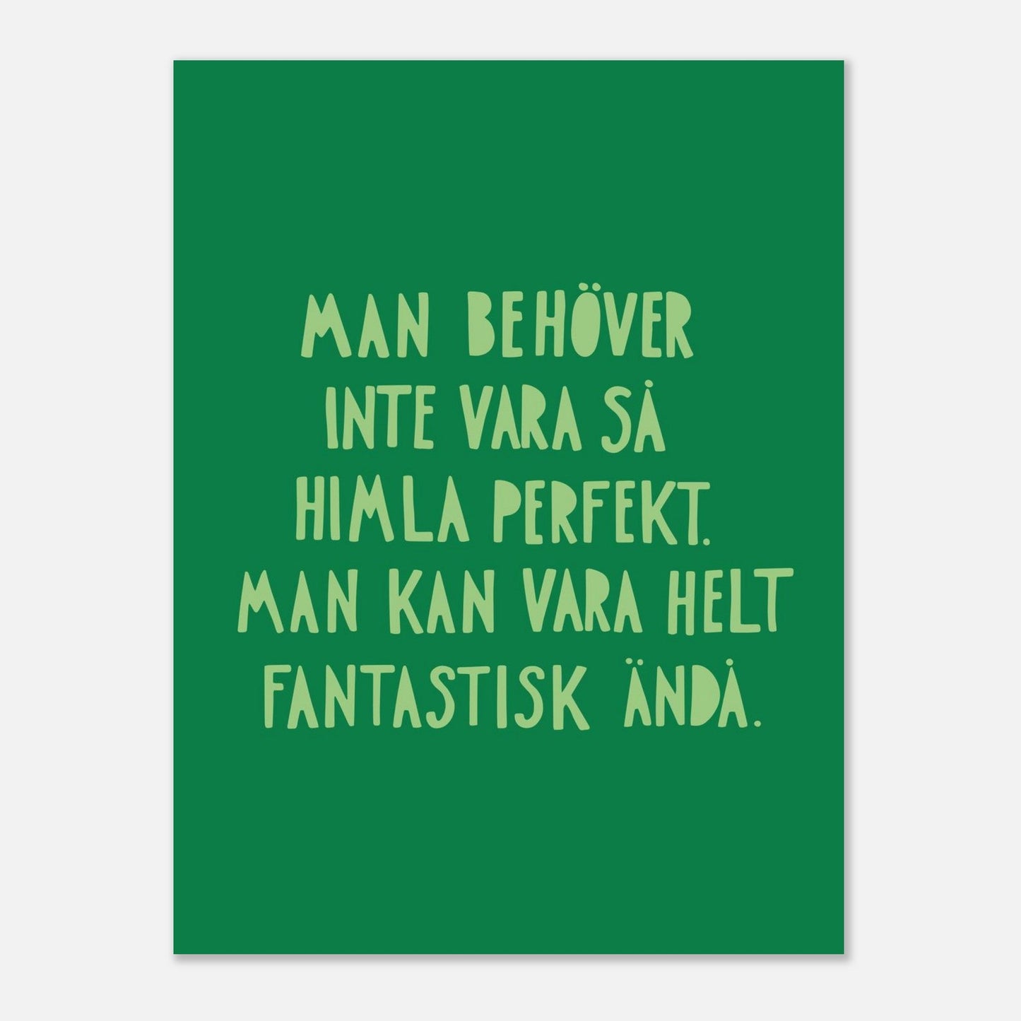 FANTASTISK - Affisch