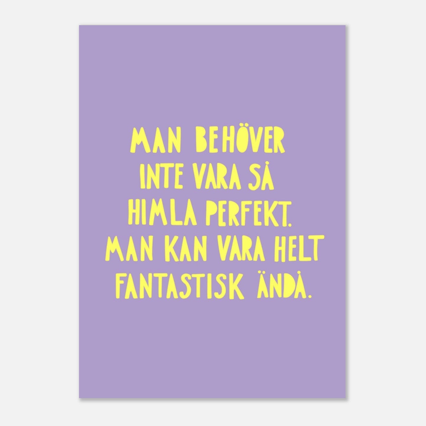 FANTASTISK - Affisch