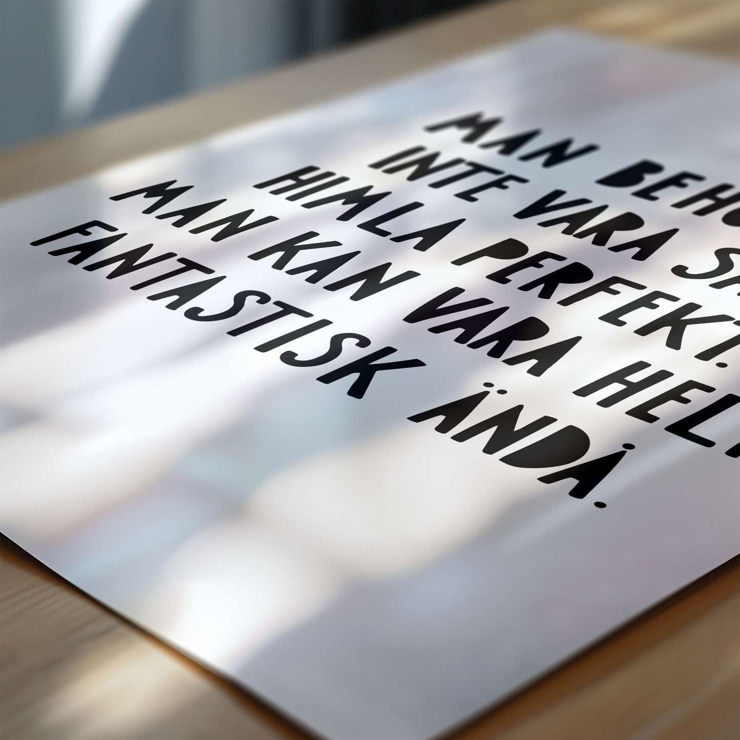 FANTASTISK - Affisch