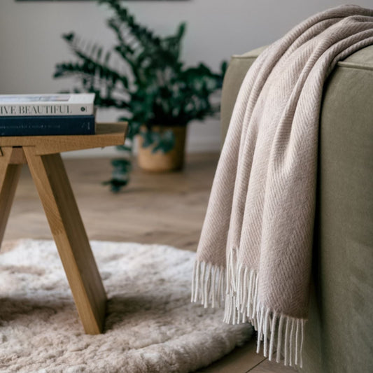 Filt Filt ALPACKA – Exklusiv och mjuk pläd i naturmaterial (Flera varianter)