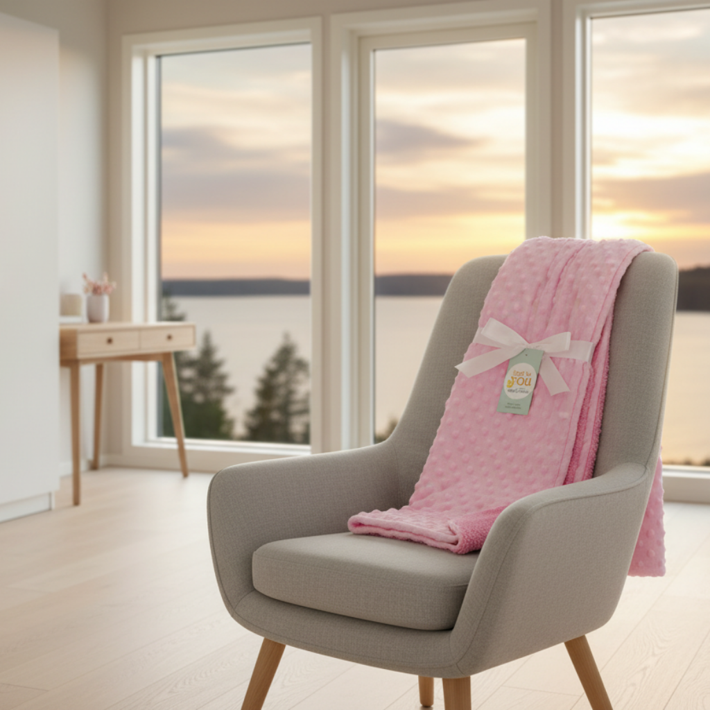 Filt Babyfilt POLAREN – Mjuk och trygg filt för de minsta (76x102cm)