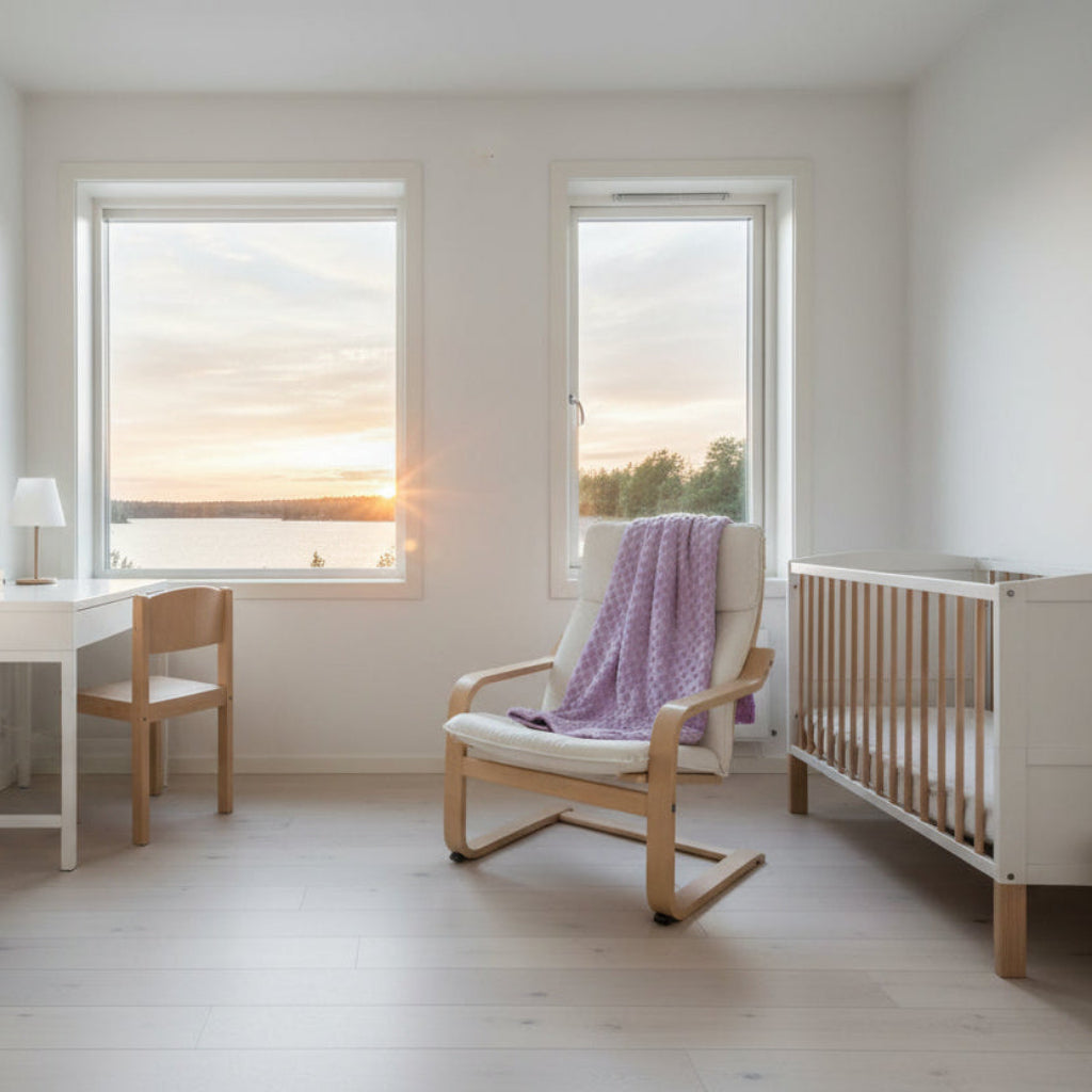 Filt Babyfilt POLAREN – Mjuk och trygg filt för de minsta (76x102cm)