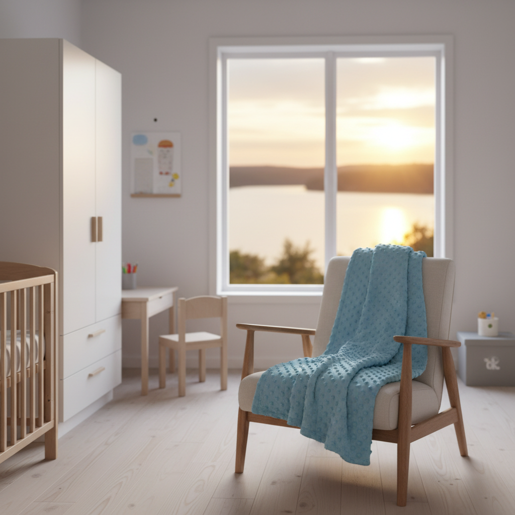 Filt Babyfilt POLAREN – Mjuk och trygg filt för de minsta (76x102cm)