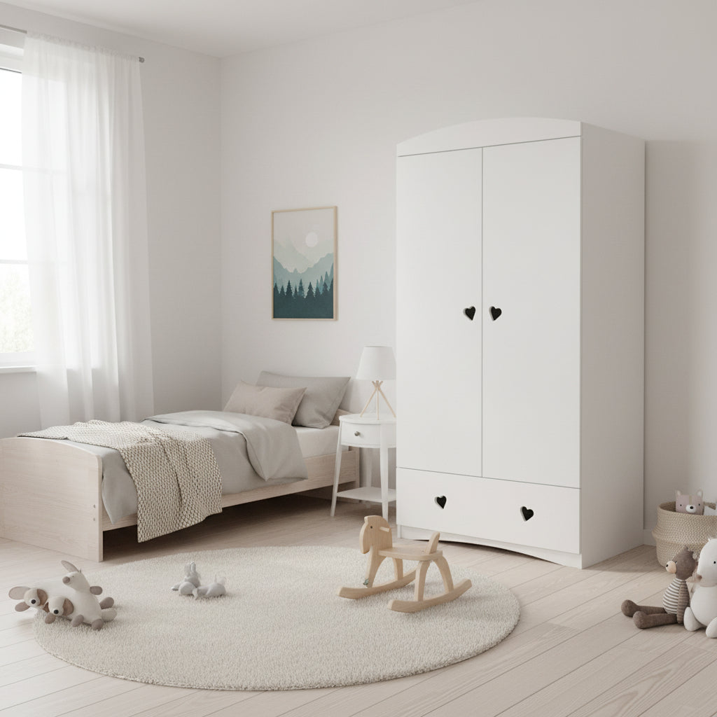 Garderob Garderob JULIA – Komplett förvaring i tidlös design (90 x 184 cm)