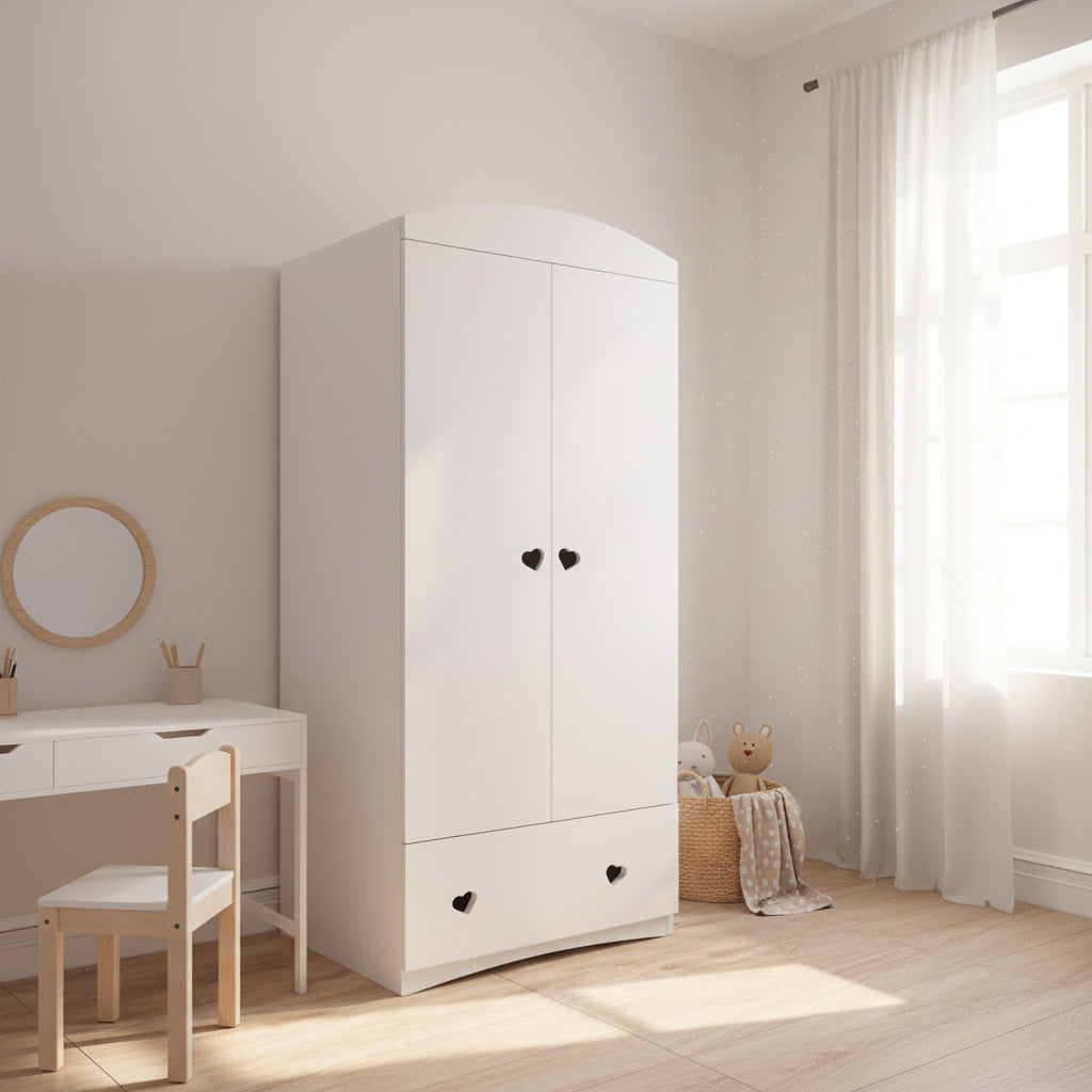 Garderob Garderob JULIA – Komplett förvaring i tidlös design (90 x 184 cm)