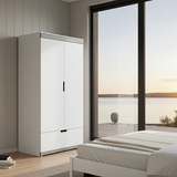 Garderob Garderob för barn & ungdom TOMMY - Stilren förvaring för det moderna barnrummet (Bredd 100cm)