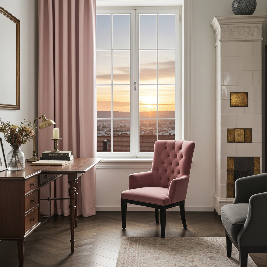 Gardiner Gardinlängd ESSET – Mjuk elegans och harmoniskt ljusinsläpp (120 x 240 cm)