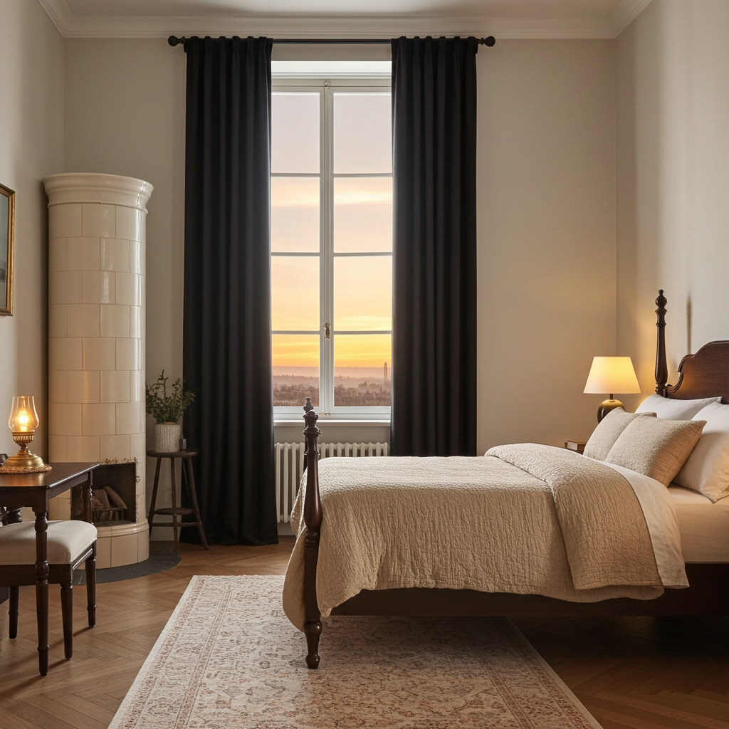 GONATT Mörkläggningsgardin